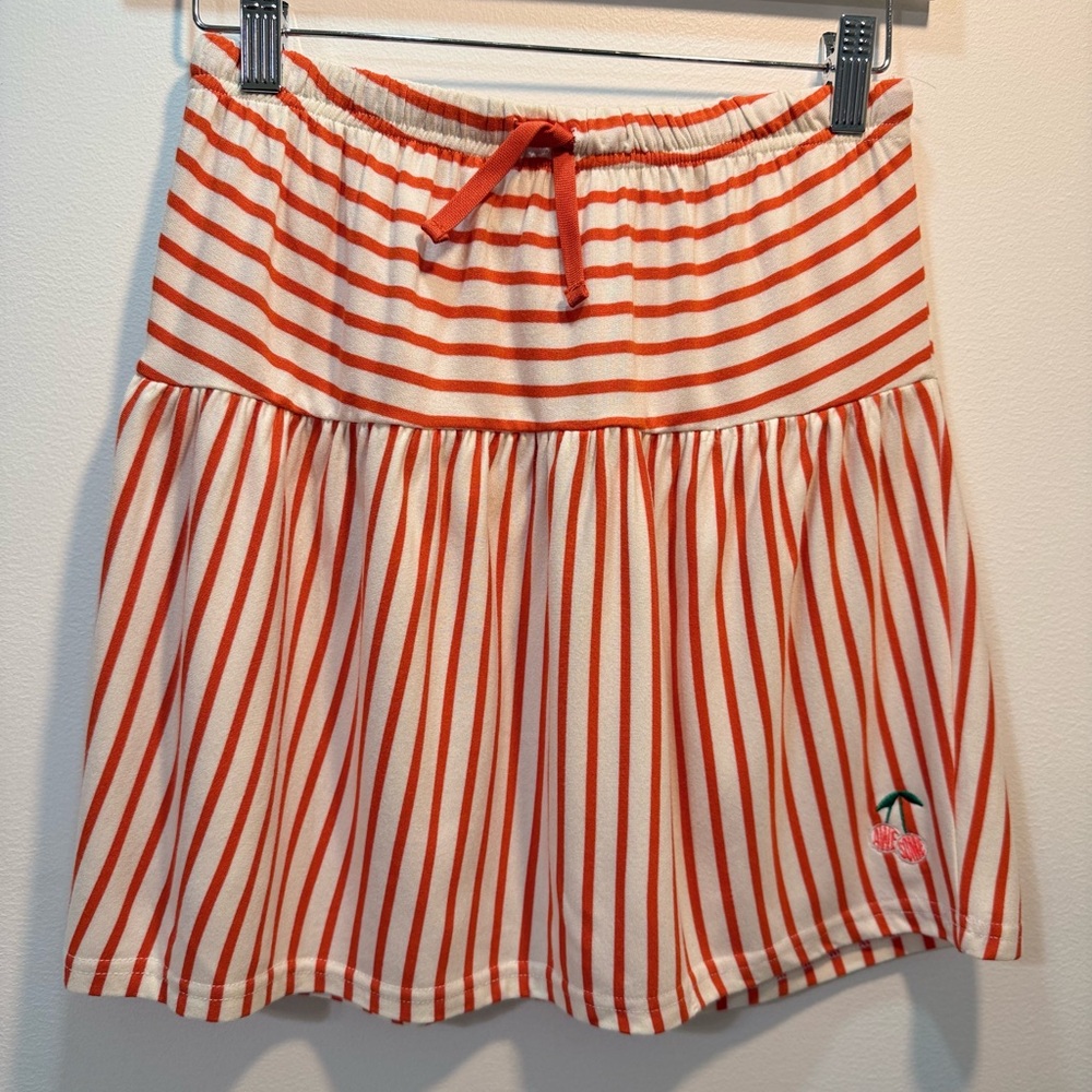 Rockets of Awesome Girls Cabana Red & White Stripe Skirt Sz 14 (NWT)